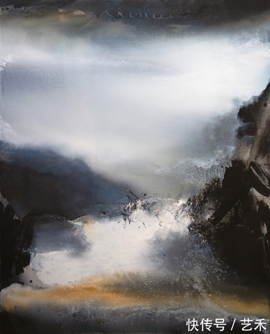 布面油画@薄云:新意象油画