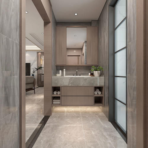 新中式|80后夫妻将新房装中式,仅阳台就被多人借鉴,高级灰的氛围太美了