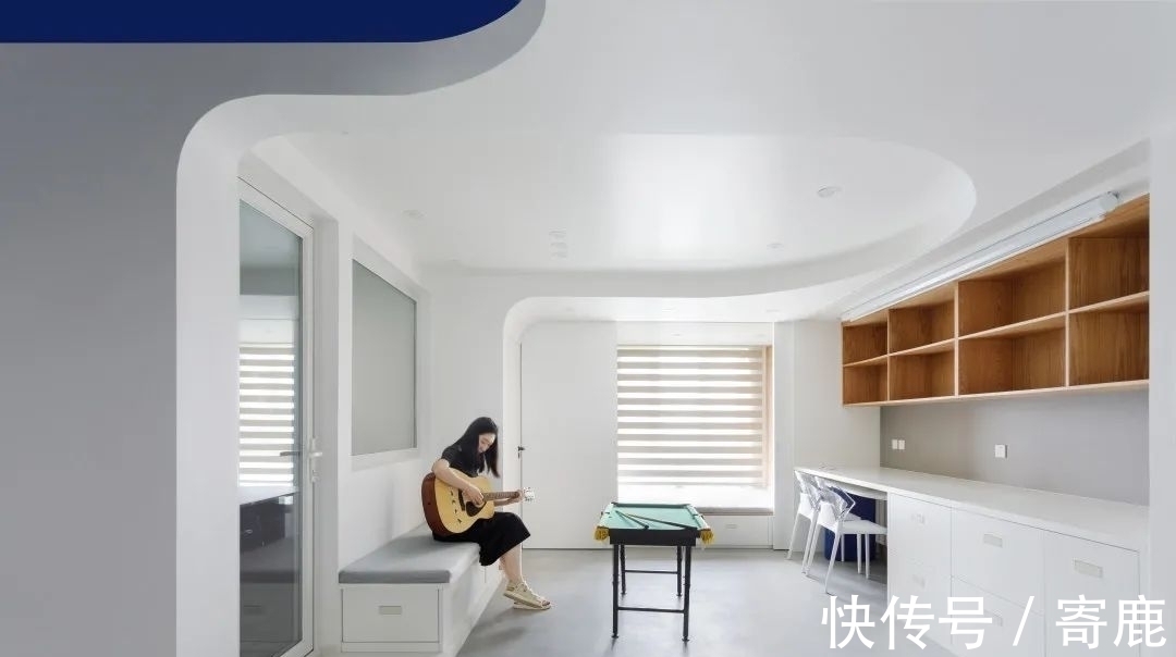 音乐|在66㎡小家里帮三代人实现音乐梦,这个设计太酷了!