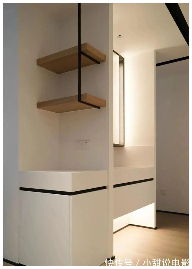 卫生间|64㎡轻奢两居室,柜子设计是最大亮点,颜值高又好用,值得借鉴!