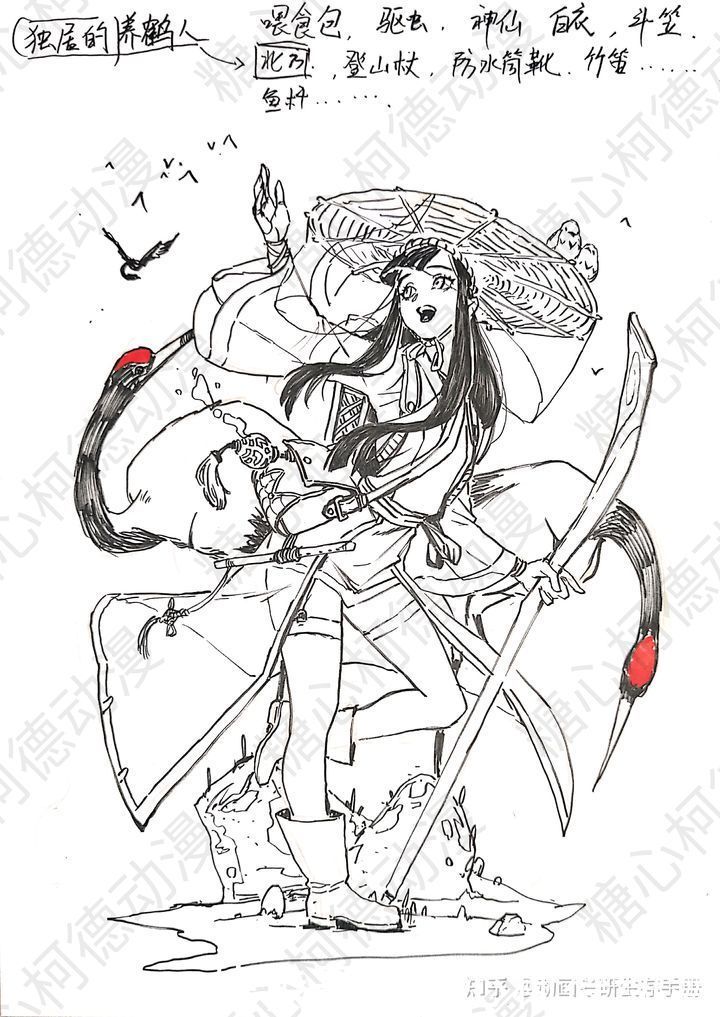 作品|【手绘】2021级糖心柯德动漫部分作品和课件