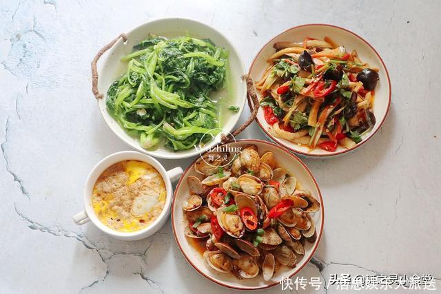实惠|3口之家的午餐,20元烧了4道菜,实惠好吃,老公儿子都满意