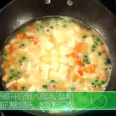 水淀粉|朴素烹饪，爱尔兰面包蟹：蟹粉豆腐低脂好滋味家常菜