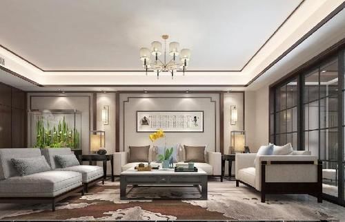 山水画|181平米三房两厅,把中式装修做到如此精致,老少都爱上了中式风