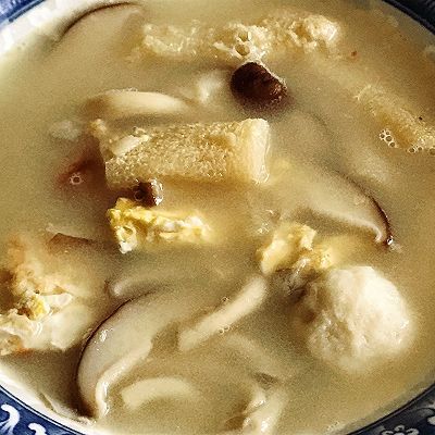 下厨|菌菇虾丸汤