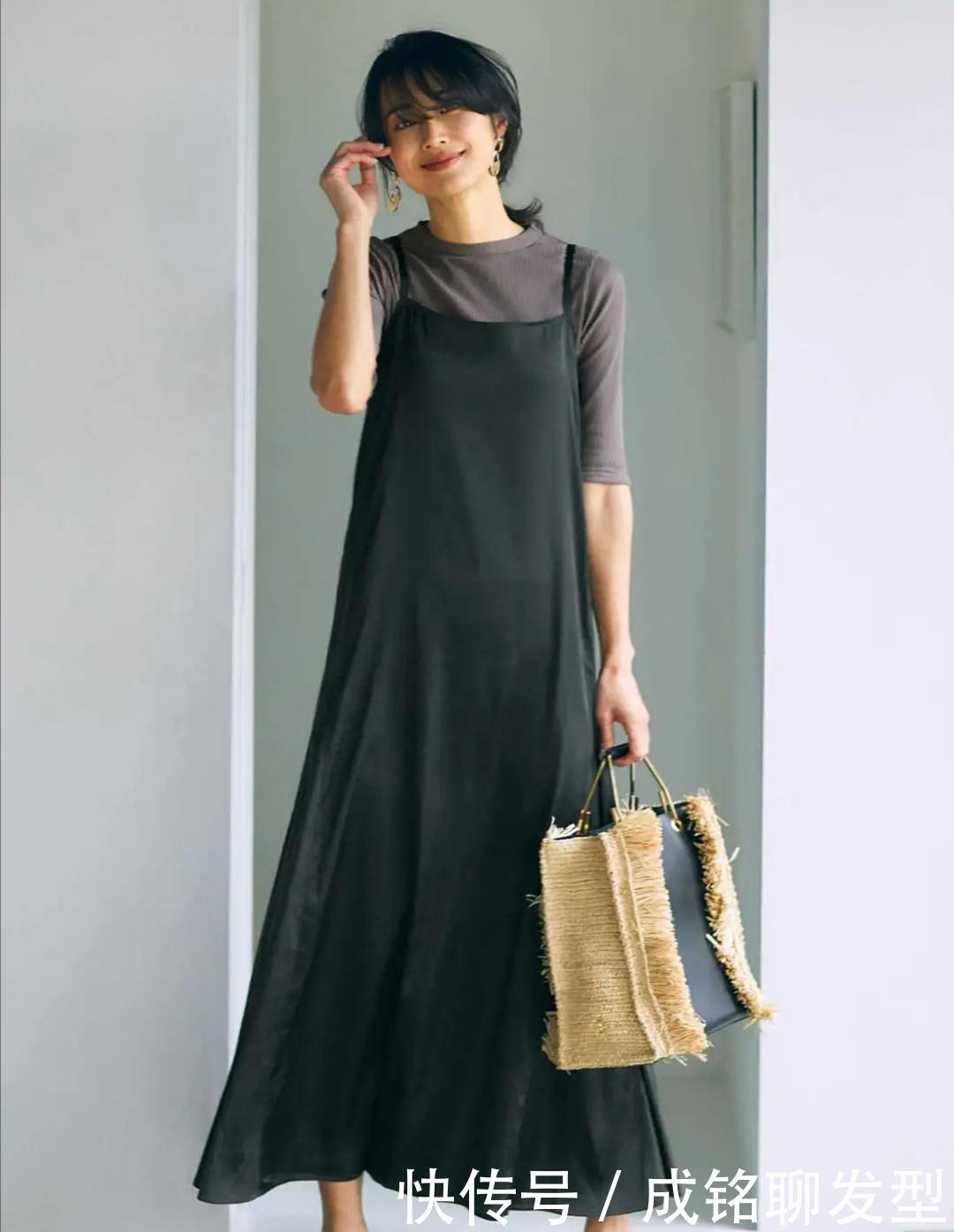 半身裙|永远都穿不腻的裙子!看看这些优雅的裙装搭配示范,时尚又减龄