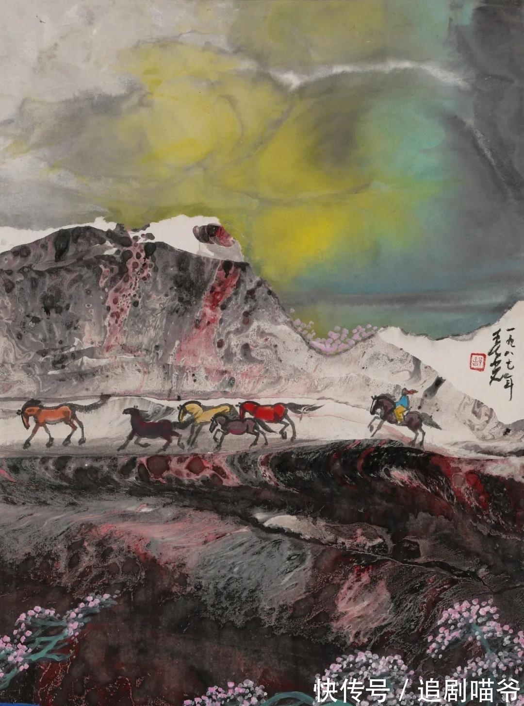 胆汁！殿堂级艺术家舒春光｜我的画却是胆汁和血水凝成的