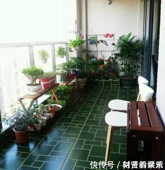 这才是我想要的阳台!种满花,有一个小憩的地方