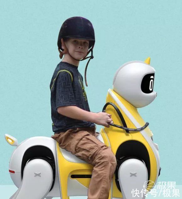 智能汽车|小鹏发布可骑乘「智能马」！可聊天可取快递，长相太奇葩