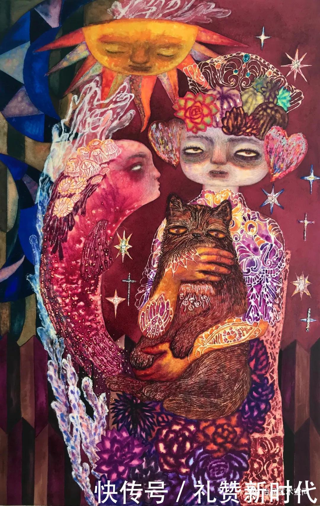 色彩|蒋欣蕾作品欣赏