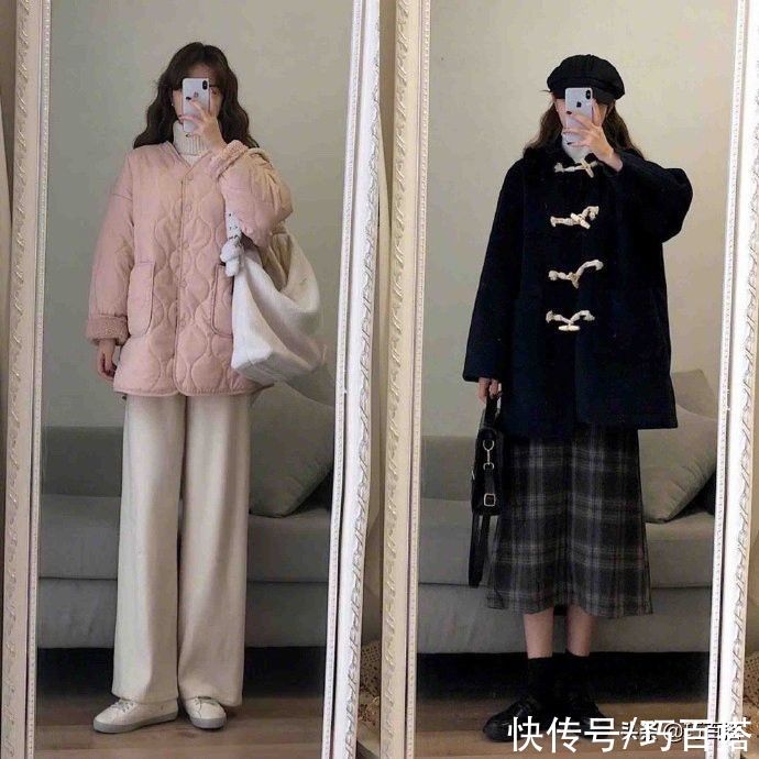 羽绒服 18套过冬套装千万别错过，大衣羽绒服齐上阵，保证时髦又暖和