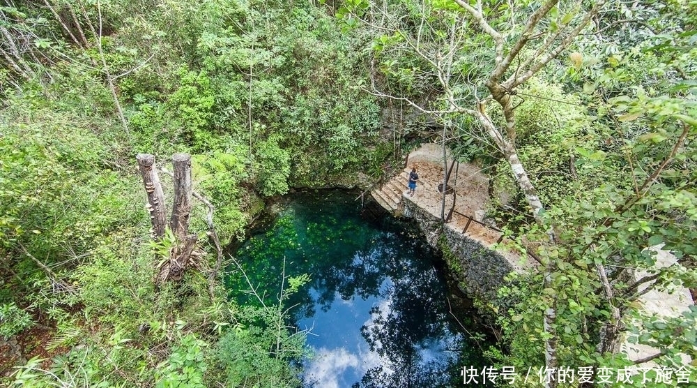 这个水塘别有洞天：看似普通，其实里面暗藏已百万年“地狱之钟”