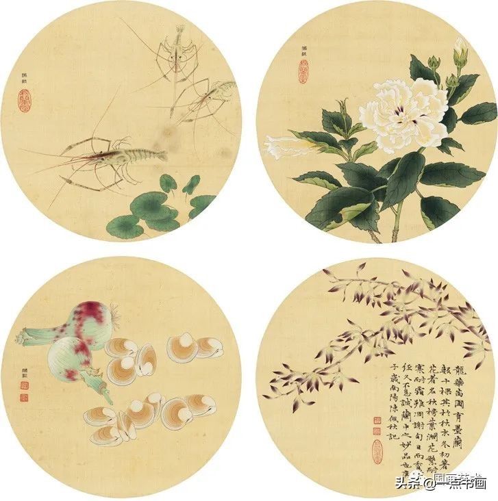 郑午昌@书画大师陈佩秋先生国画作品欣赏