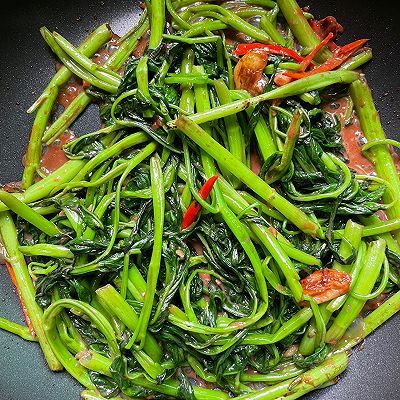 椒丝腐乳|椒丝腐乳空心菜