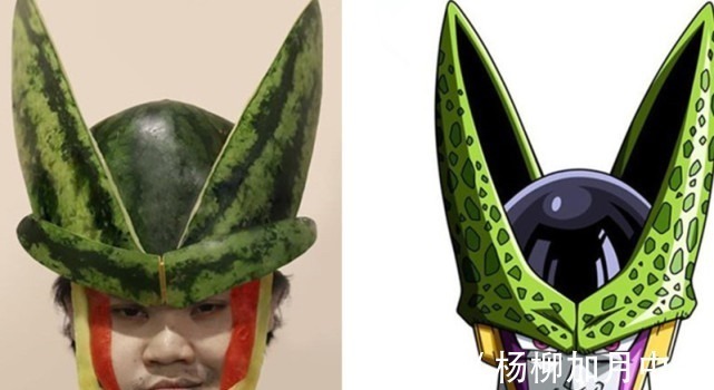 小哥|小哥低成本COS龙珠角色,超红悟空表情到位,沙鲁的造型引人注目