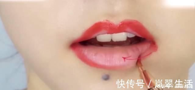 遮瑕 口红太贵?姑娘只用了1支口红 画出了8种唇色!