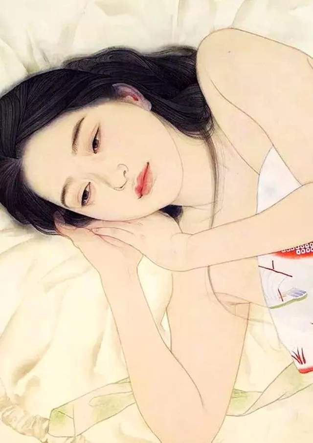 笔下|人称日本最美女画家，竟然这样画美女，极具香艳的极致诱惑