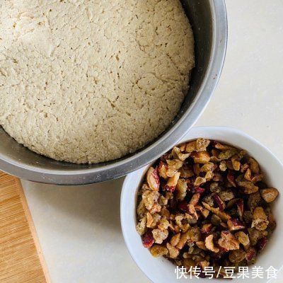 面团|甜心豆渣馒头~豆渣变废为宝的好方法