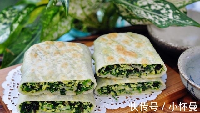 韭菜盒子|新式韭菜盒子，不用捏边，皮薄馅多又均匀，软嫩鲜香