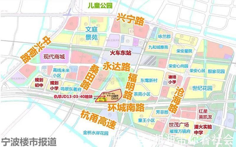 调整|鄞州下应、潘火、仇毕各有地块拟调整规划