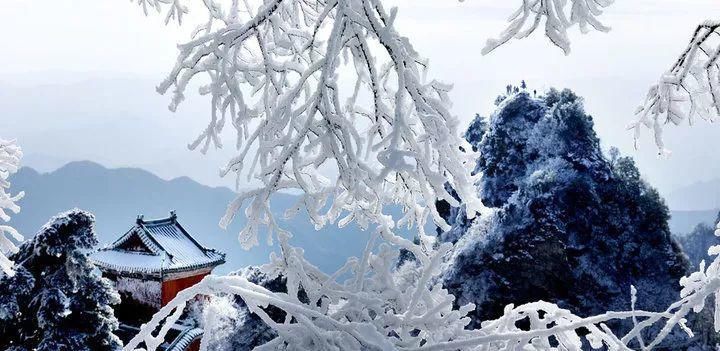 风雪|风雪武当山，仙境藏玄机！大雪封山时，道人、隐士都在干什么！