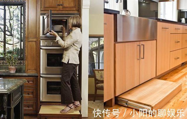 抽屉|打橱柜时多掏了500块,让木工给橱柜下面多加一块板,用着很方便