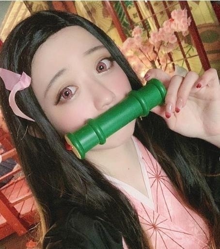 y鬼灭之刃:因为原动漫火爆的影响,国内掀起一波COS其角色的潮流
