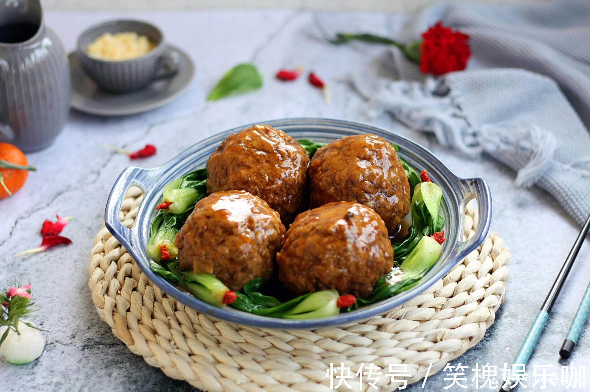 好吃|手把手教你做肉丸子,1斤肉2两粉,干净卫生无添加,比买的还好吃