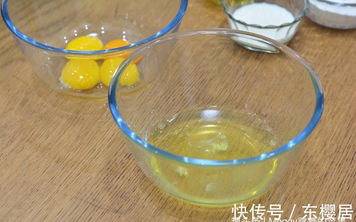 你用电饭煲做戚风蛋糕老不成功？苹果姐教你详细操作，松软轻盈