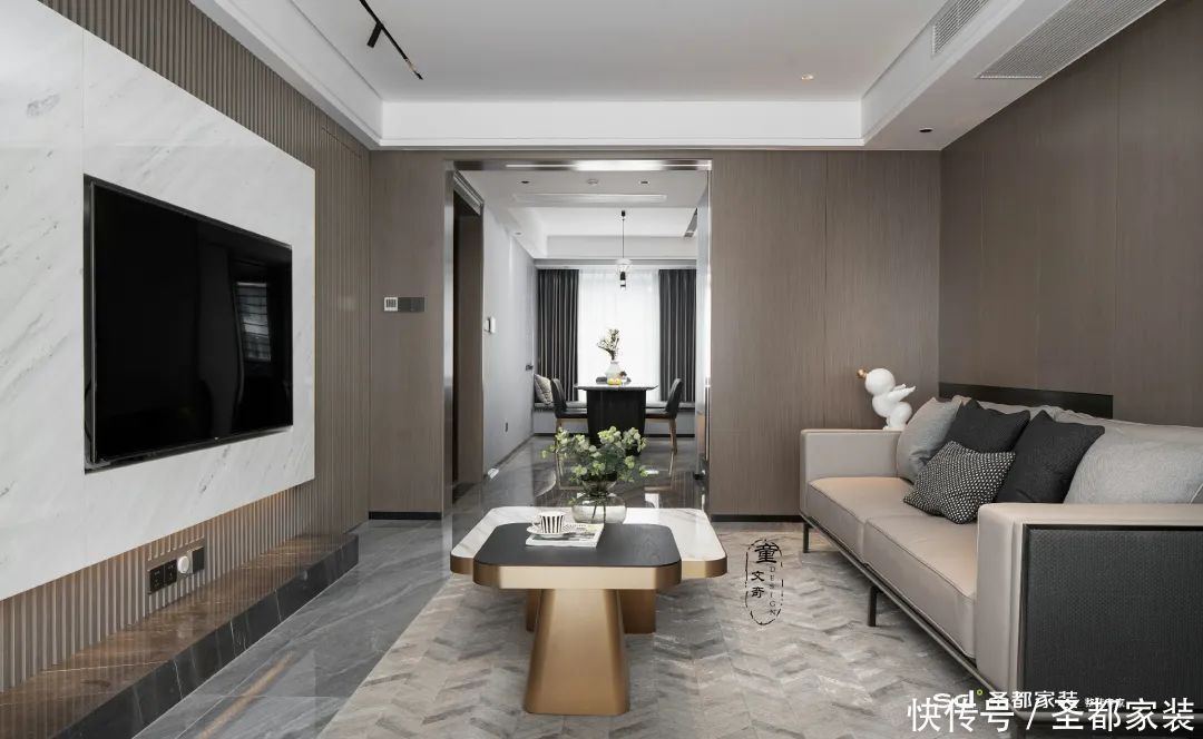 过时|140㎡现代简约风 这样设计再住30年也不过时！