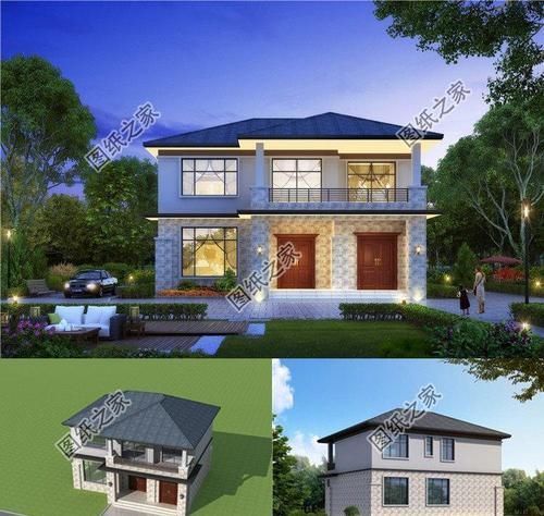 堂屋|北方能建的二层楼房,不用再羡慕别人家的房了,咱们也能建