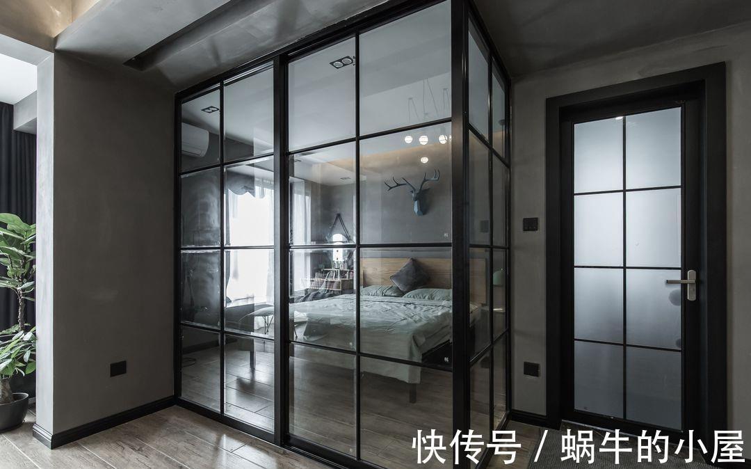 水泥|复古的绿漆,谱写出诗意的空间,暗黑色系彰显个性
