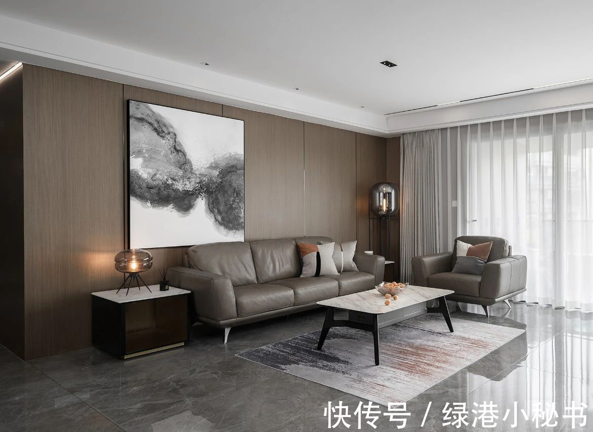 舒适度|装修案例欣赏：种草了！这家的现代简约风格舒适度满分！