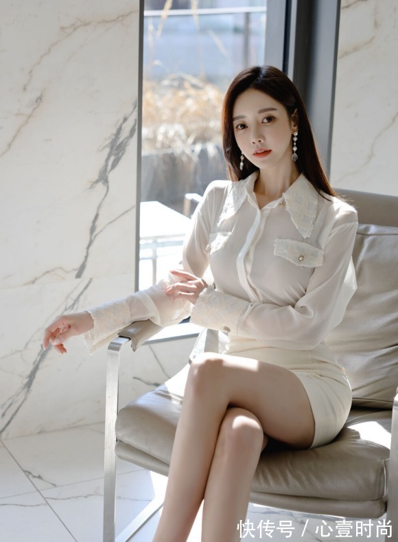 时尚搭配|女神孙允珠的时尚搭配:穗香梨黄田园清风雪纺公主衫