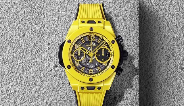 玩转色彩 品鉴宇舶表Big Bang Unico黄色魔力腕表