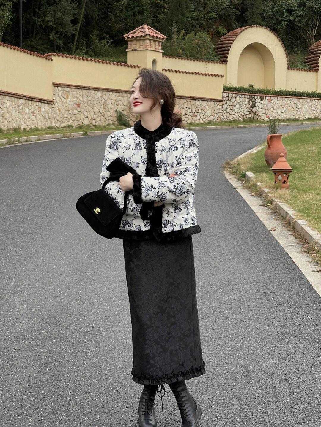 黑白配|冬天穿衣还得是黑白配,百搭精致不挑人,关键是穿再久也不会过时