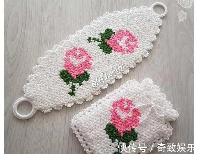 家居|一种针法便钩了这么多家居好物,瞬间让你爱上钩针编织!附教程