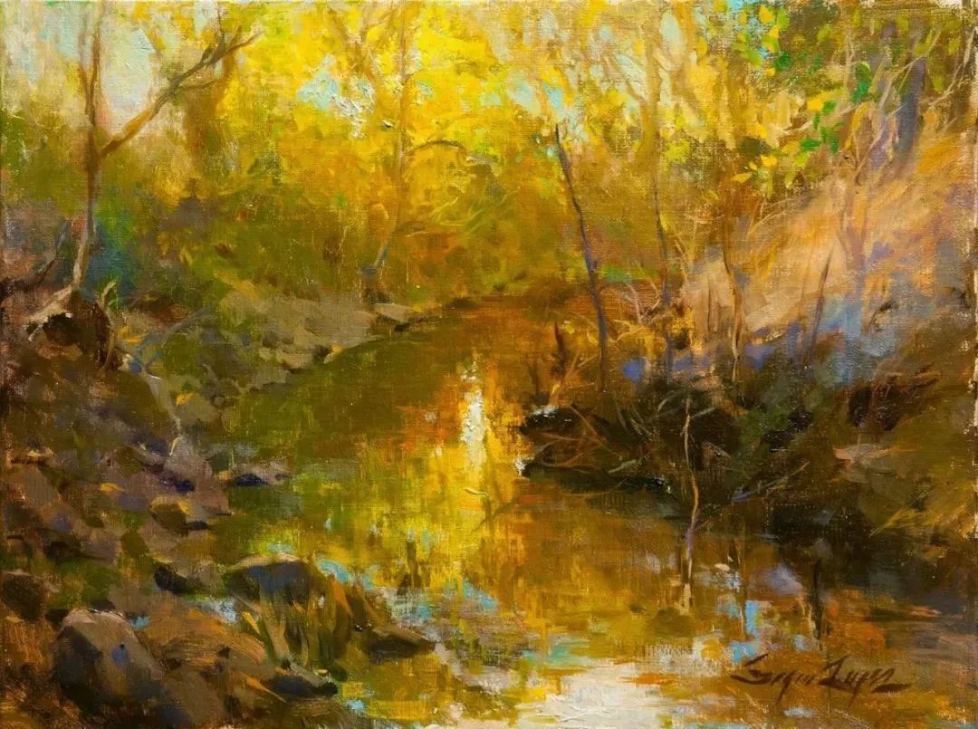 艺术学院!两次入选年度沙龙的决赛,他的画到底美在哪里?