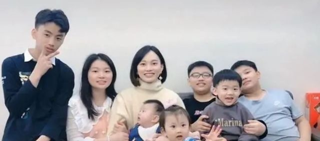 丈夫|女子13年生7个娃,为传承丈夫“好基因”,看完照片:不过如此
