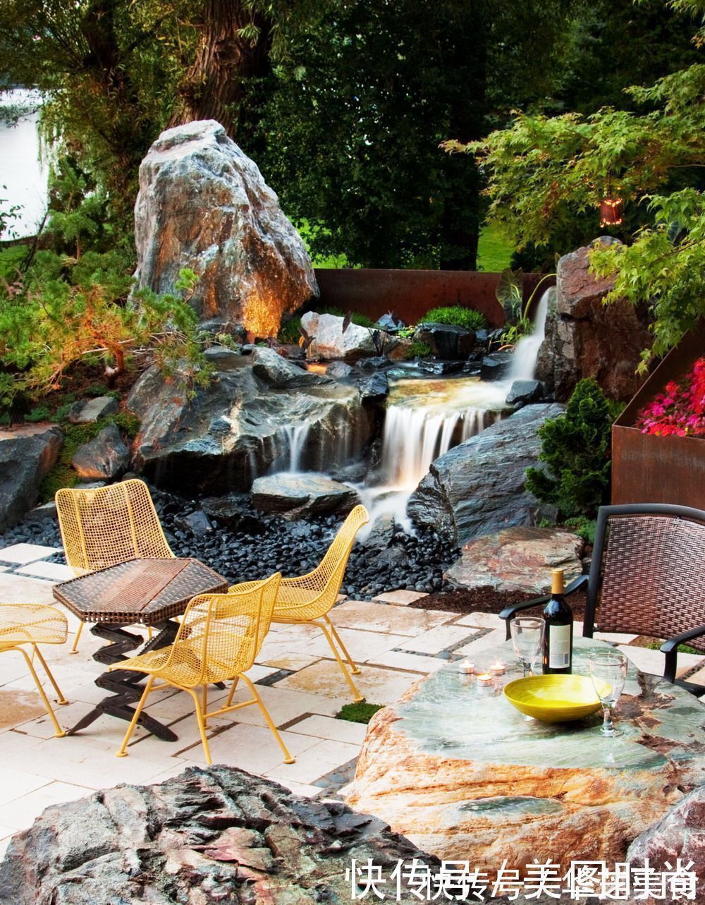 小院|现代日式混搭小院,没想到这么融洽舒适,这样的院子给我来一打!