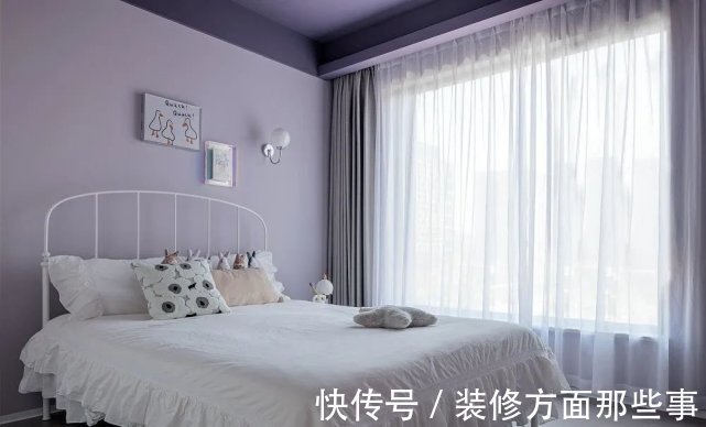 三居|110㎡温柔三居,微水泥与米黄茶粉的碰撞