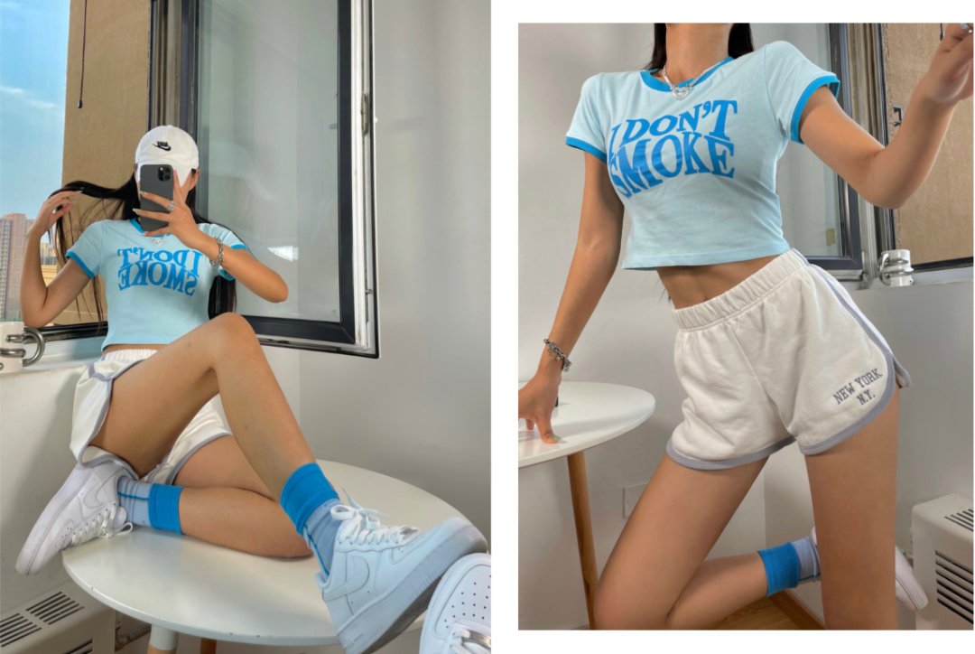 t恤|5套夏日穿搭公式！每一套都清凉又好看，照着穿太美了