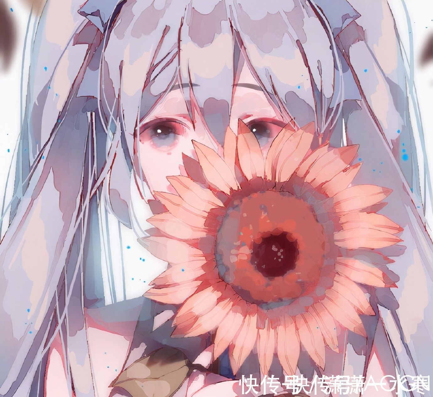 大佬|这位画师大佬的初音太适合当头像了，公主殿下表情既可爱又丰富