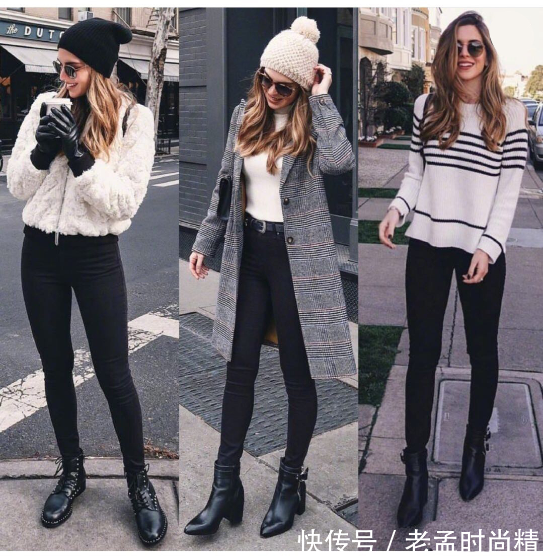 秋冬 换季穿衣太纠结?可盐可甜的秋冬穿搭,颜色搭配很值得借鉴