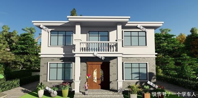 乡村|一款120平的二层别墅,适合父母养老,100%的乡村满意度!