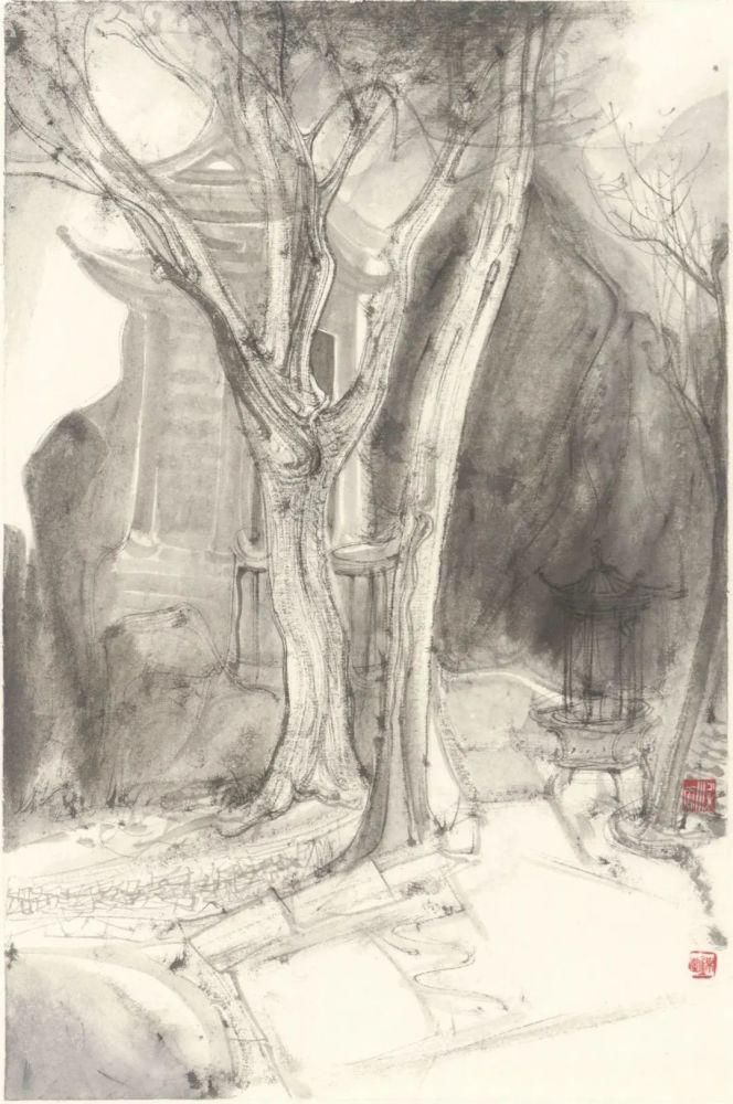 绘画@绘画一直在强调写生,强调创作,强调创新,画家都有自己的方法