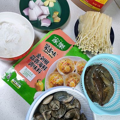 花甲|蒜蓉海鲜煲
