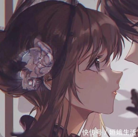 超甜官宣恋情动漫情侣头像我的每个梦里都有你,偏偏我的身边没有你