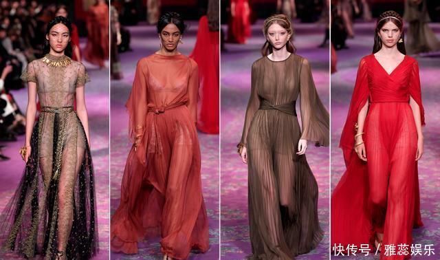 看完迪奥2020年发布的77套时装，我只想说4个字“金碧辉煌”