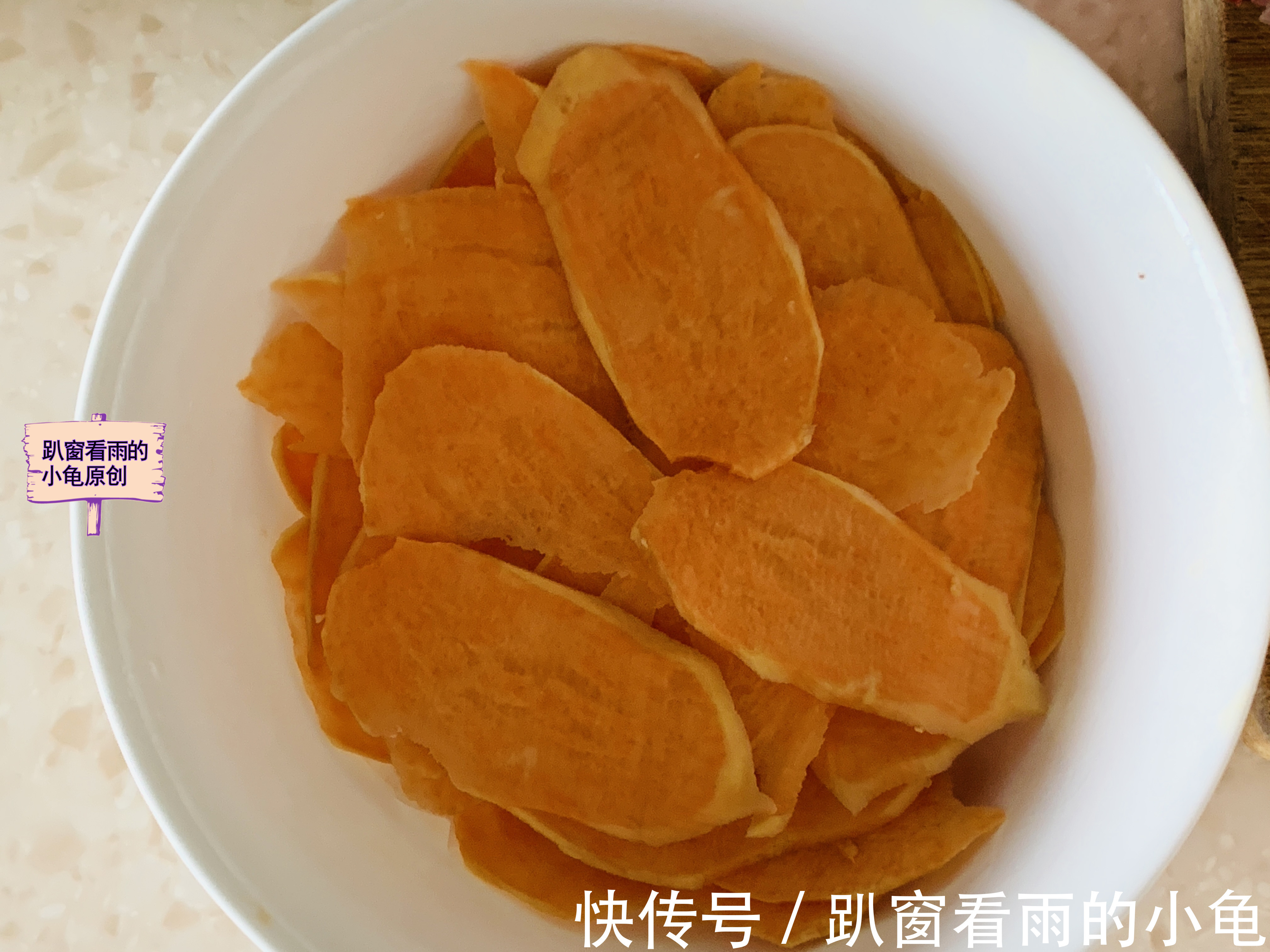 削皮器|用1个红薯,2个鸡蛋,只需搅一搅,蒸一蒸,“变”出美味千层蛋糕